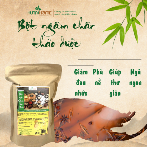 Bột Ngâm Chân Huna’s Home – Thư Giãn, Thanh Lọc & Chăm Sóc Sức Khỏe Từ Thiên Nhiên - Ảnh 3