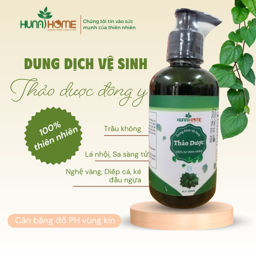 Dung dịch vệ sinh thảo dược Huna’s Home – Dịu nhẹ, an toàn, thơm mát tự nhiên - Ảnh 3