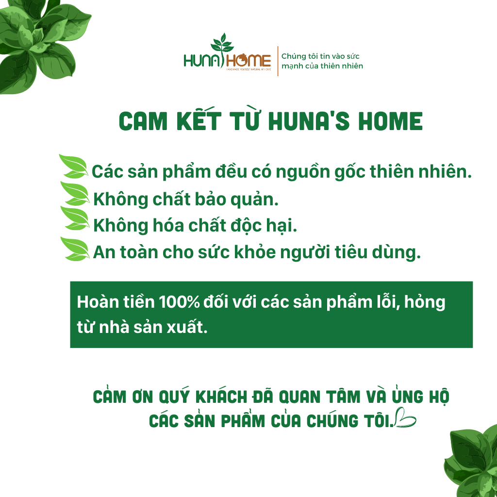 Nước Rửa Chén Bát Enzym Bồ Hòn Đậm Đặc Huna’s Home - Ảnh 8
