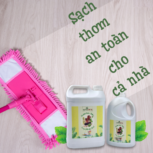Nước Lau Sàn Huna’s Home – Sạch Khuẩn, Thơm Mát & An Toàn Tự Nhiên - Ảnh 4