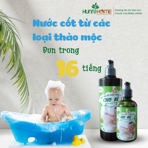 Sữa Tắm Bé Huna’s Home – Dịu Nhẹ Từ Thiên Nhiên, Nâng Niu Làn Da Bé Yêu - Ảnh 2