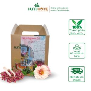 Trà Hoa Dưỡng Nhan Huna’s Home – Nuôi dưỡng sắc đẹp từ thảo mộc thiên nhiên