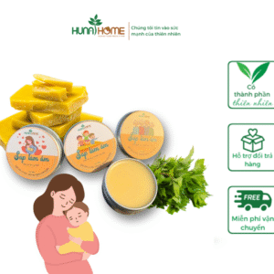 Sáp Ấm Thảo Mộc Huna’s Home – Giữ Ấm Tự Nhiên, Dịu Nhẹ Cho Cả Gia Đình