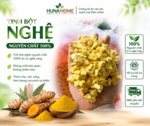 Tinh bột nghệ Hương Quê