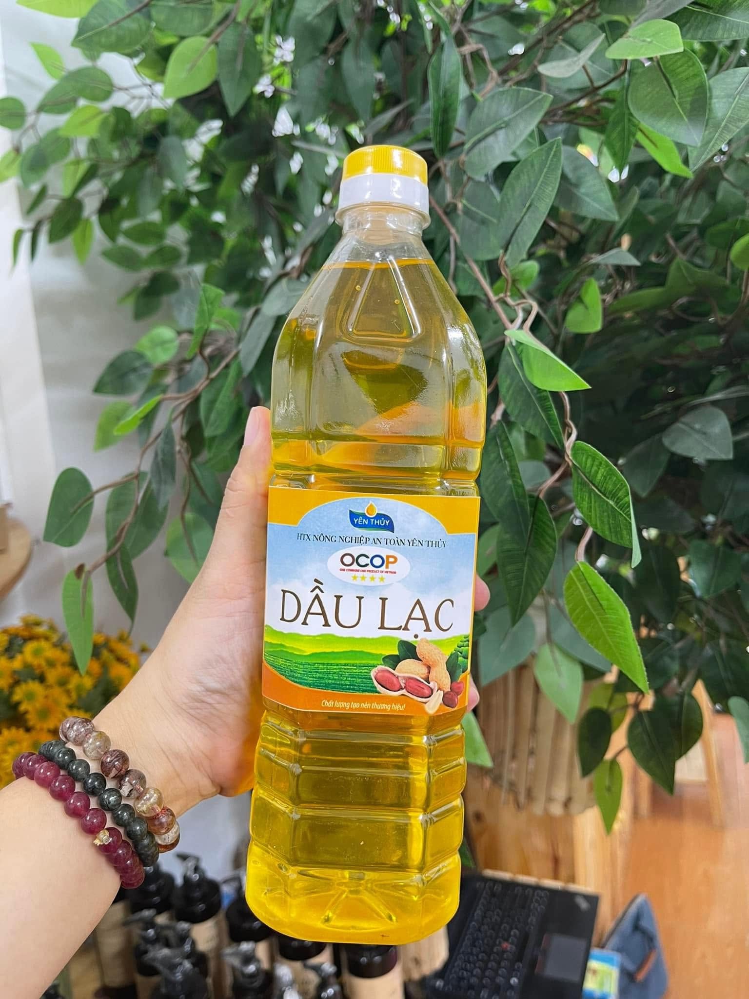 Dầu Lạc Nguyên Chất Yên Thủy – Hòa Bình (OCOP 4 Sao)