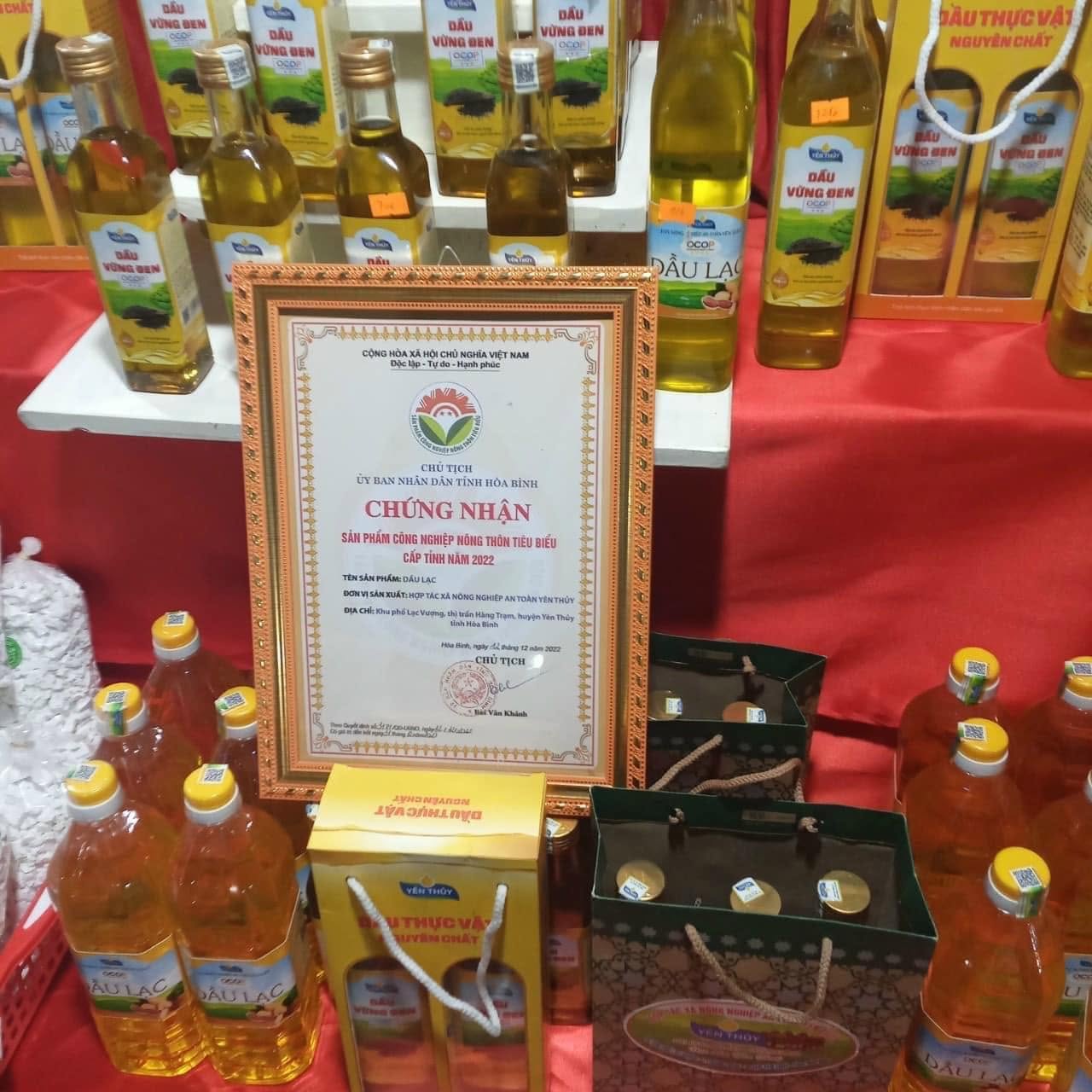 Dầu Lạc Nguyên Chất Yên Thủy – Hòa Bình (OCOP 4 Sao) - Ảnh 4