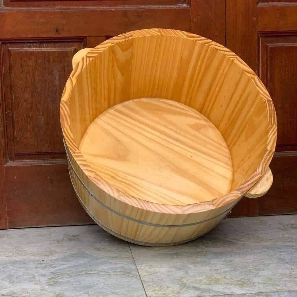 Chậu Gỗ Ngâm Mông - Ảnh 4