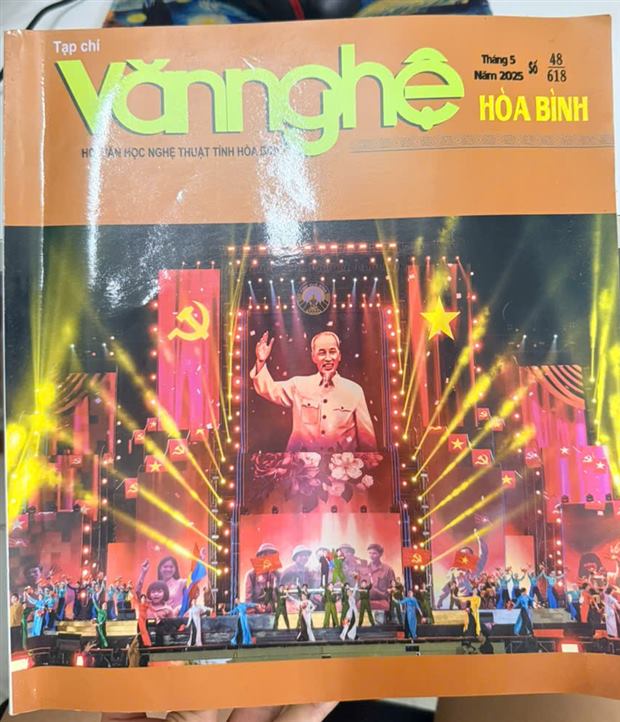 Bìa Tạp chí Văn nghệ Hoà Bình số 48